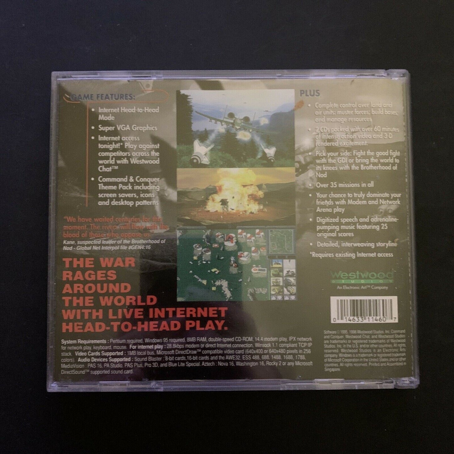 Command & Conquer - PC 1995 Original Classic RTS Strategy Game