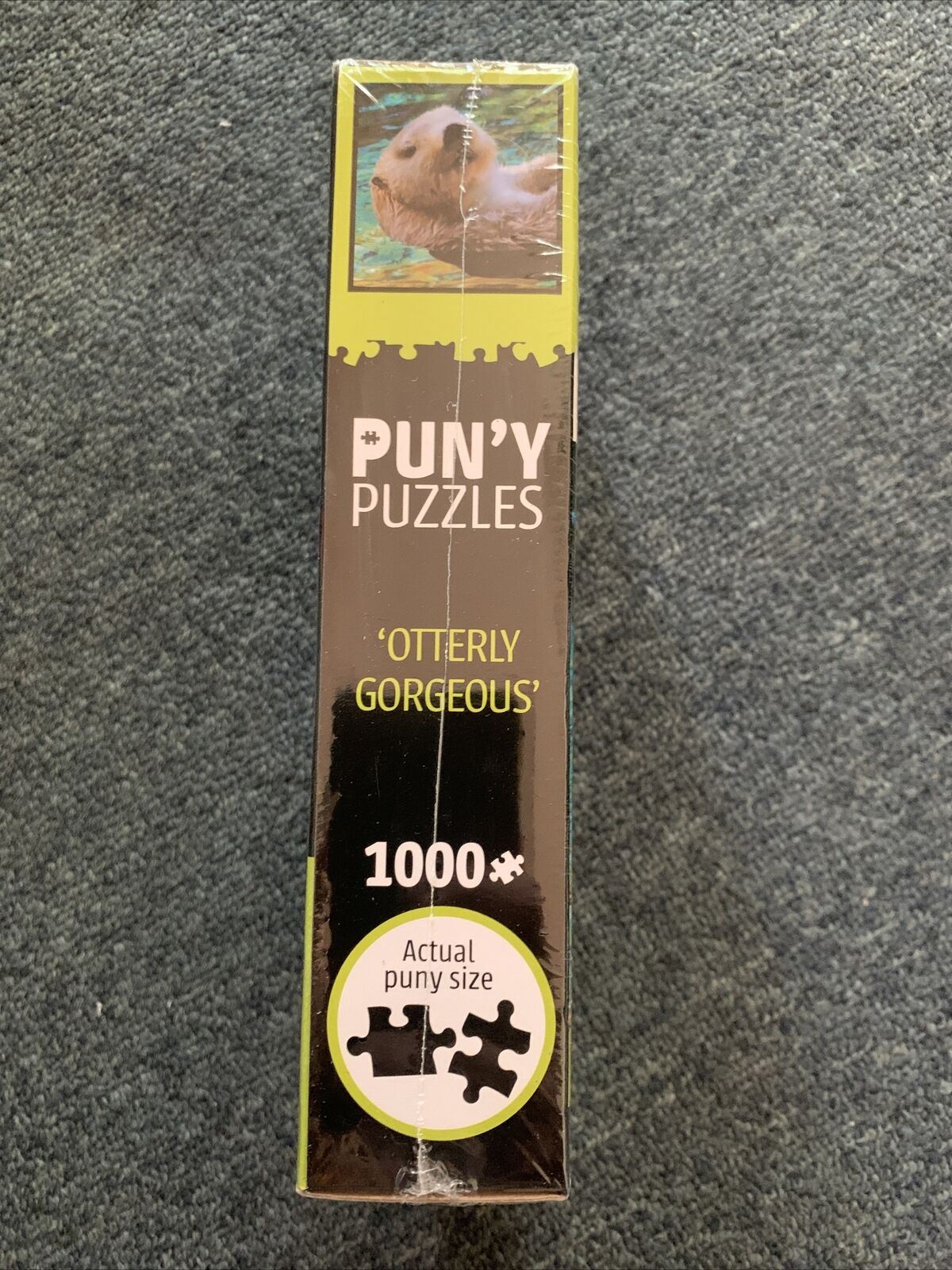 *New Sealed* Pun'y Puzzles - OTTERLY GORGEOUS 1000 Piece Jigsaw Puzzle