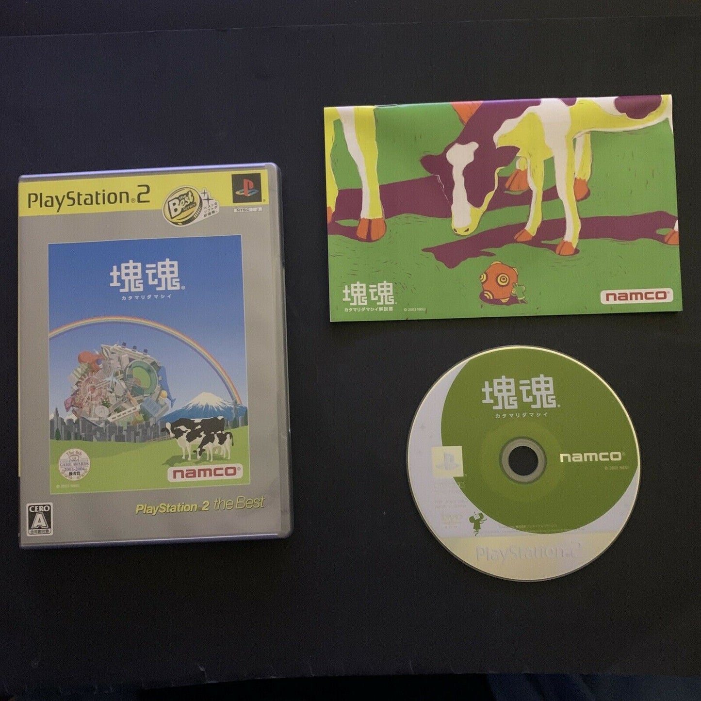 Katamari Damacy - Playstation 2 PS2 NTSC-J Japan NAMCO Game w Manual