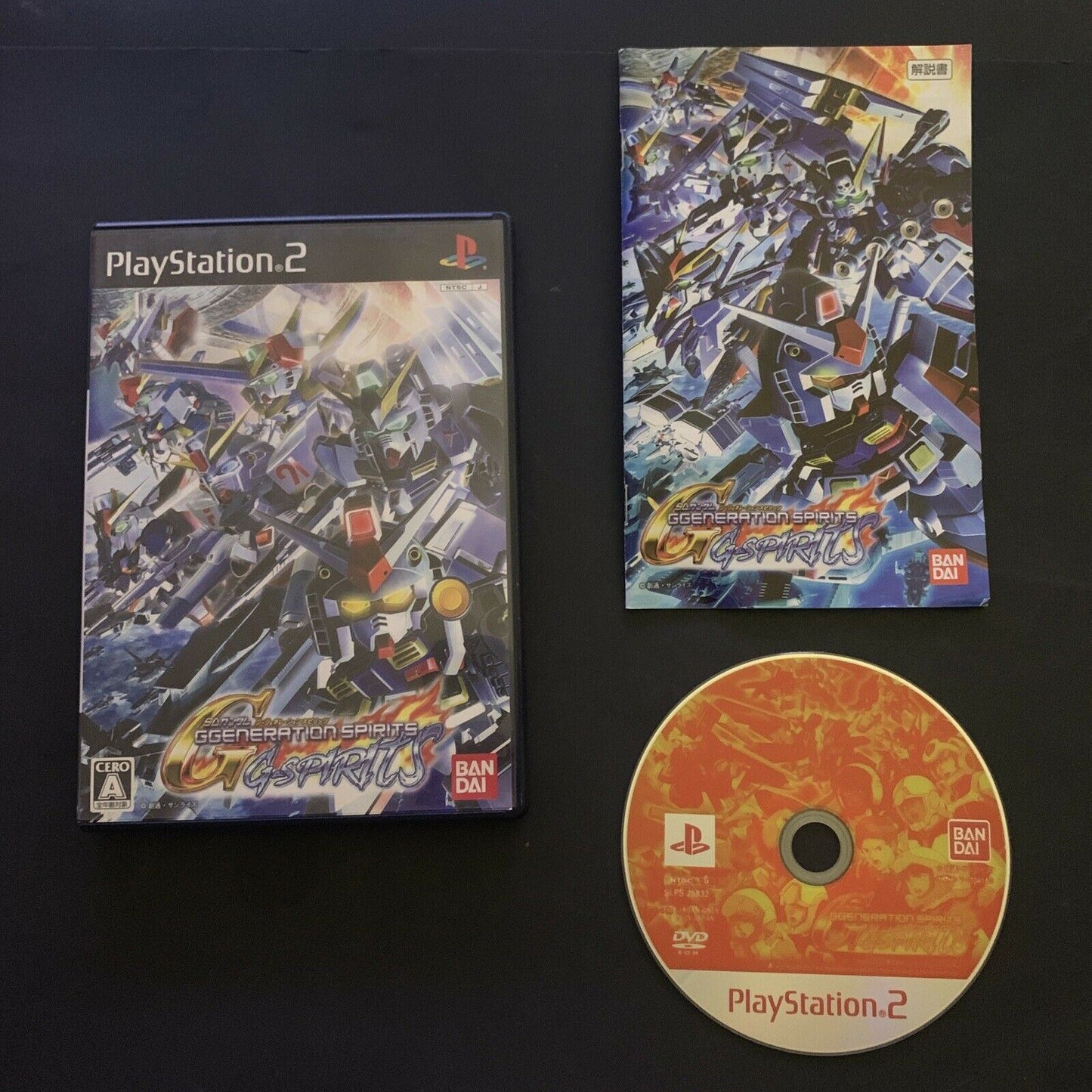 SD Gundam G Generation Spirits - PlayStation PS2 NTSC-J Japan Game w Manual