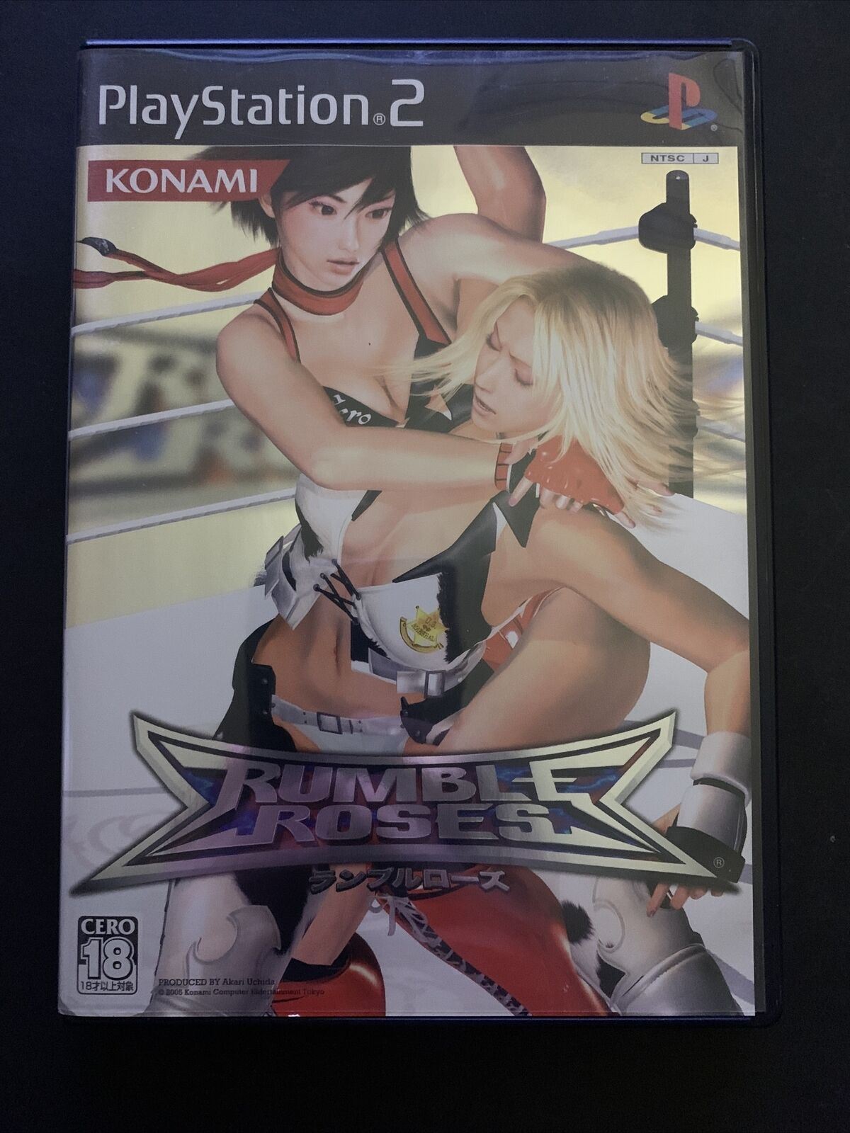 Rumble Roses - Sony Playstation 2 PS2 NTSC-J Japan Wrestling Game w Manual