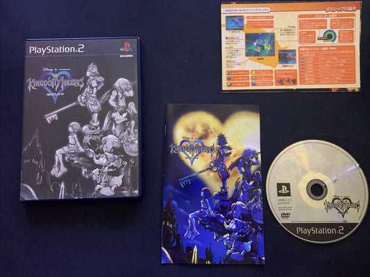 Kingdom Hearts - Sony Playstation 2 PS2 NTSC-J Japan Square Game w Manual