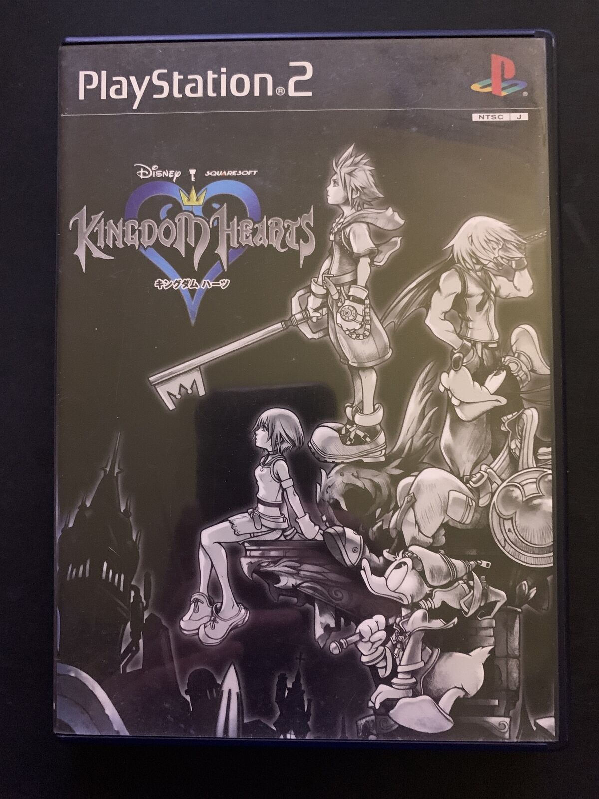 Kingdom Hearts - Sony Playstation 2 PS2 NTSC-J Japan Square Game w Manual