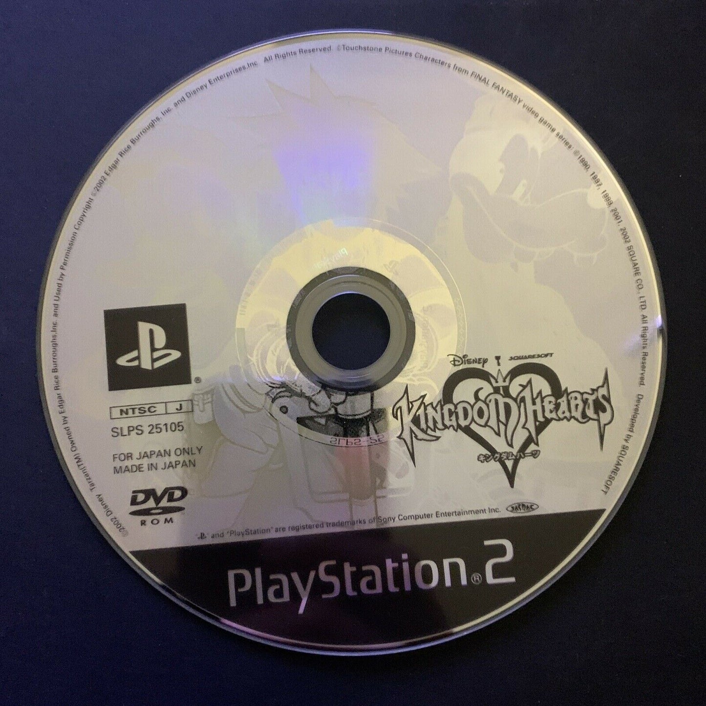 Kingdom Hearts - Sony Playstation 2 PS2 NTSC-J Japan Square Game w Manual