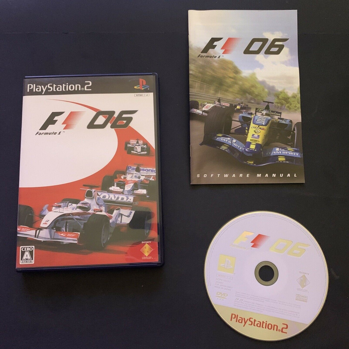 F1 06 Formula 1 - Sony Playstation 2 PS2 NTSC-J Japan Game w Manual