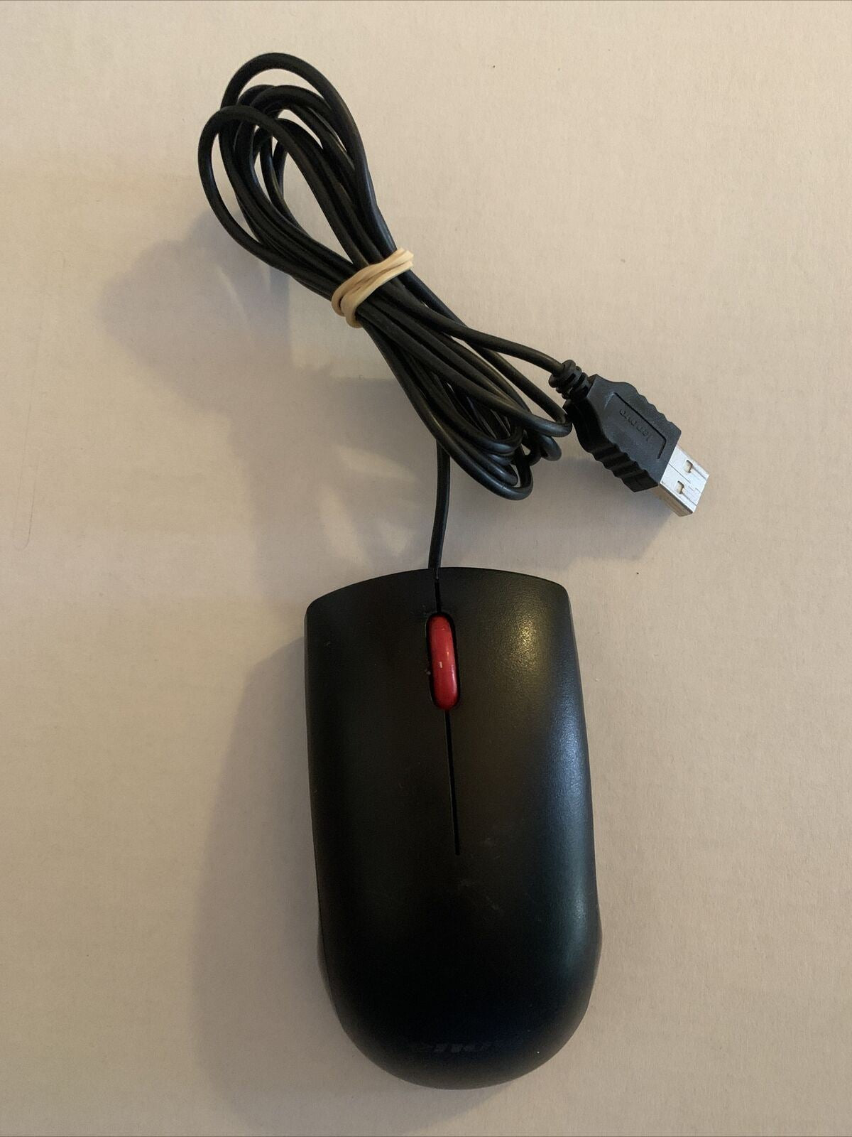 Genuine Lenovo M-U0025-O Mouse USB Black