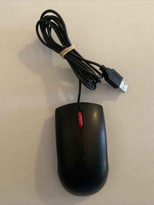 Genuine Lenovo M-U0025-O Mouse USB Black