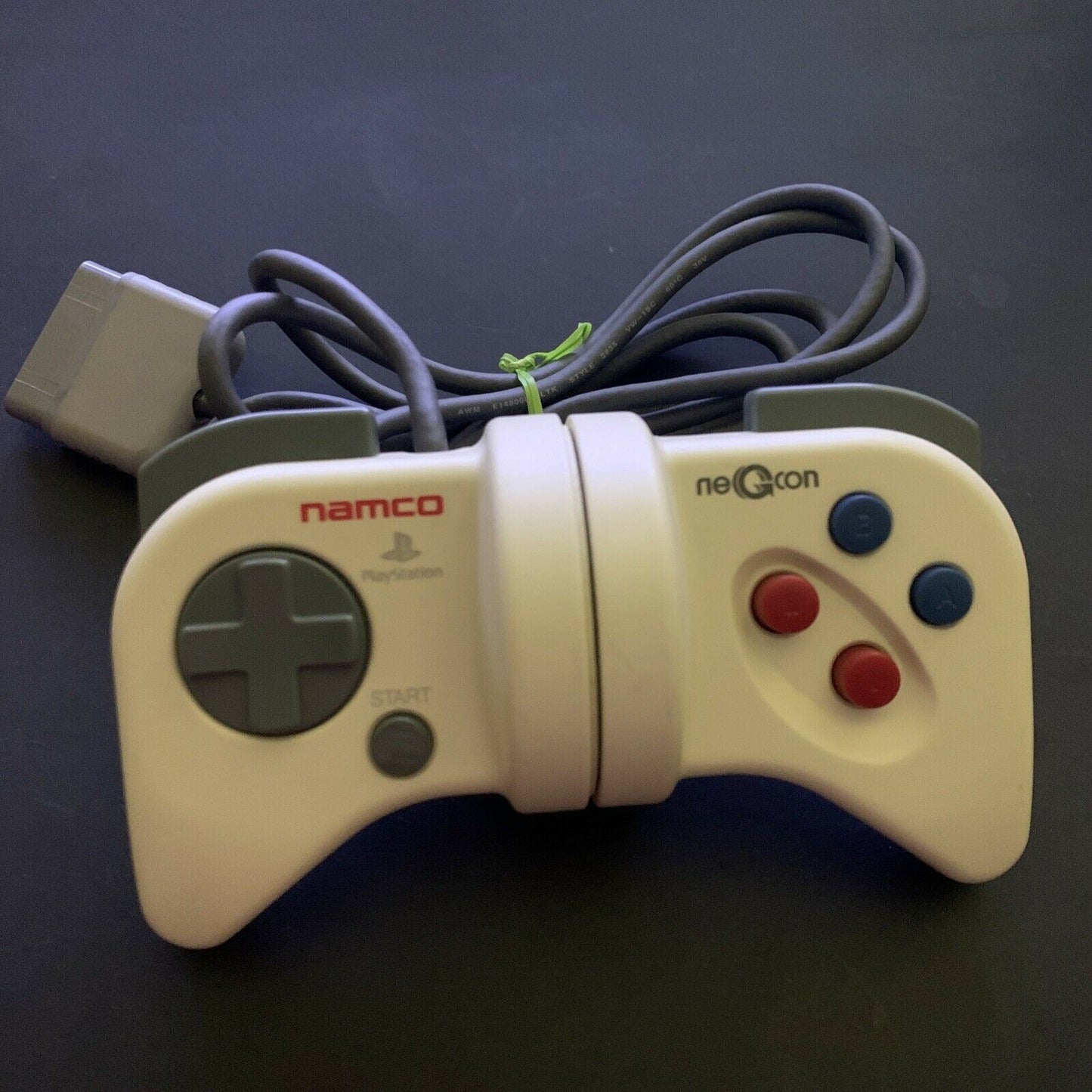 Official PS1 NAMCO NeGcon PlayStation Controller NPC-101