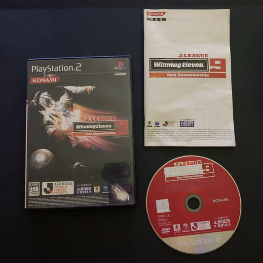 J. League Winning Eleven 9 Asia Championship - PS2 NTSC-J Japan Game w Manual