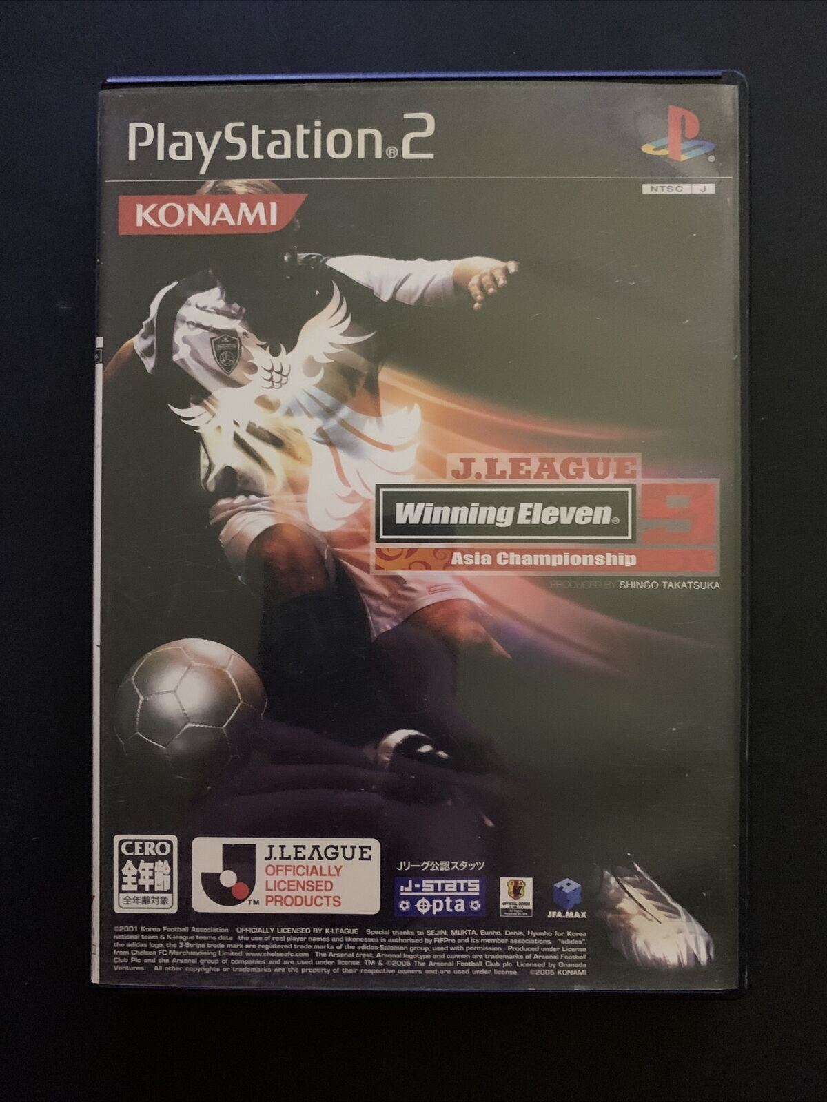 J. League Winning Eleven 9 Asia Championship - PS2 NTSC-J Japan Game w Manual