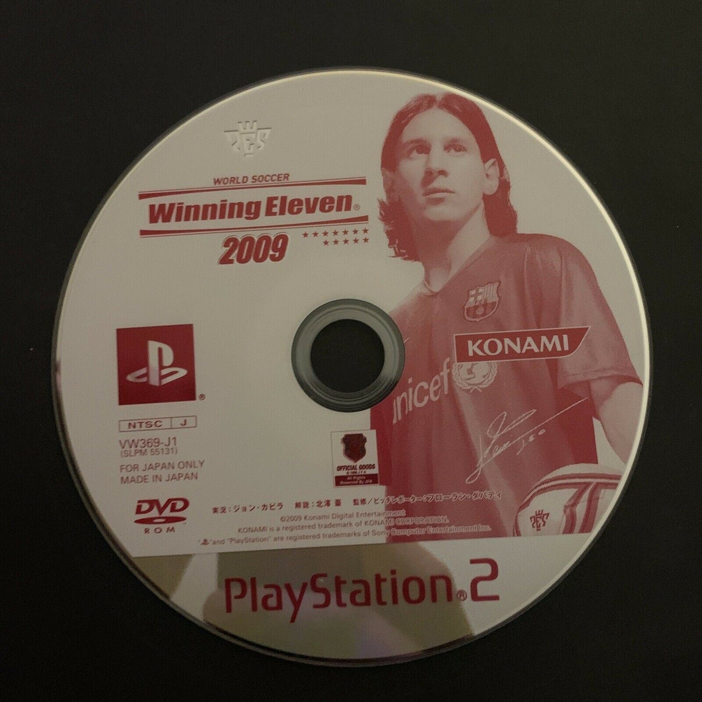 World Soccer Winning Eleven 2009 - Playstation 2 PS2 NTSC-J Japan Game w Manual