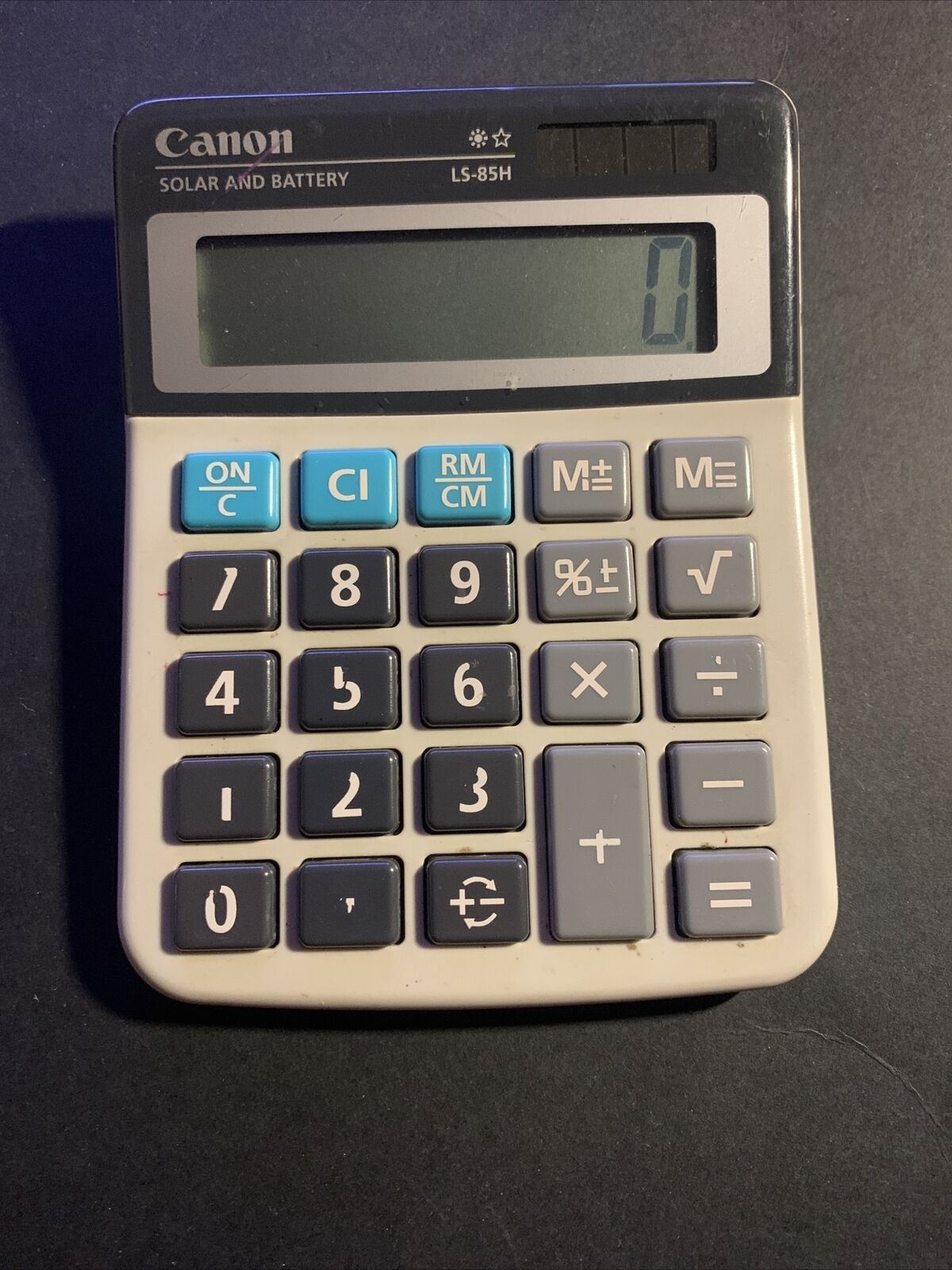 Canon LS-85H Solar Powered Calculator