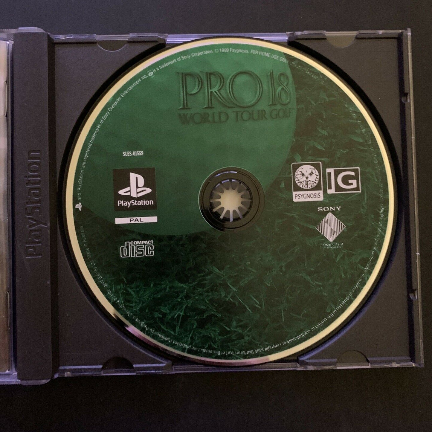 Pro 18 World Tour Golf - Playstation One PS1 PAL Game