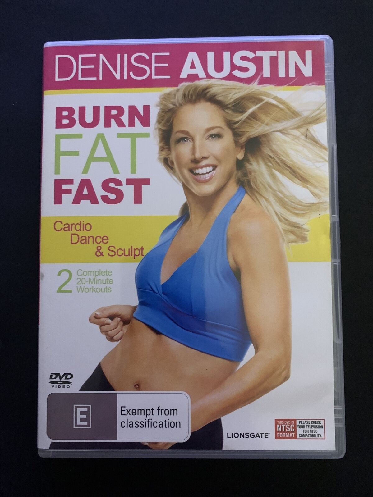 Burn Fat Fast (DVD, 2008) Denis Austin. Region 4&2