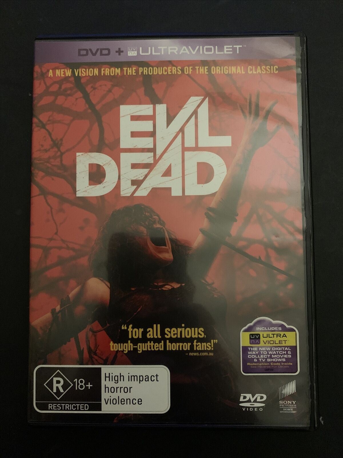 Evil Dead (DVD, 2013) Jane Levy, Shiloh Fernandez, Jessica Lucas. Region 4,2,5