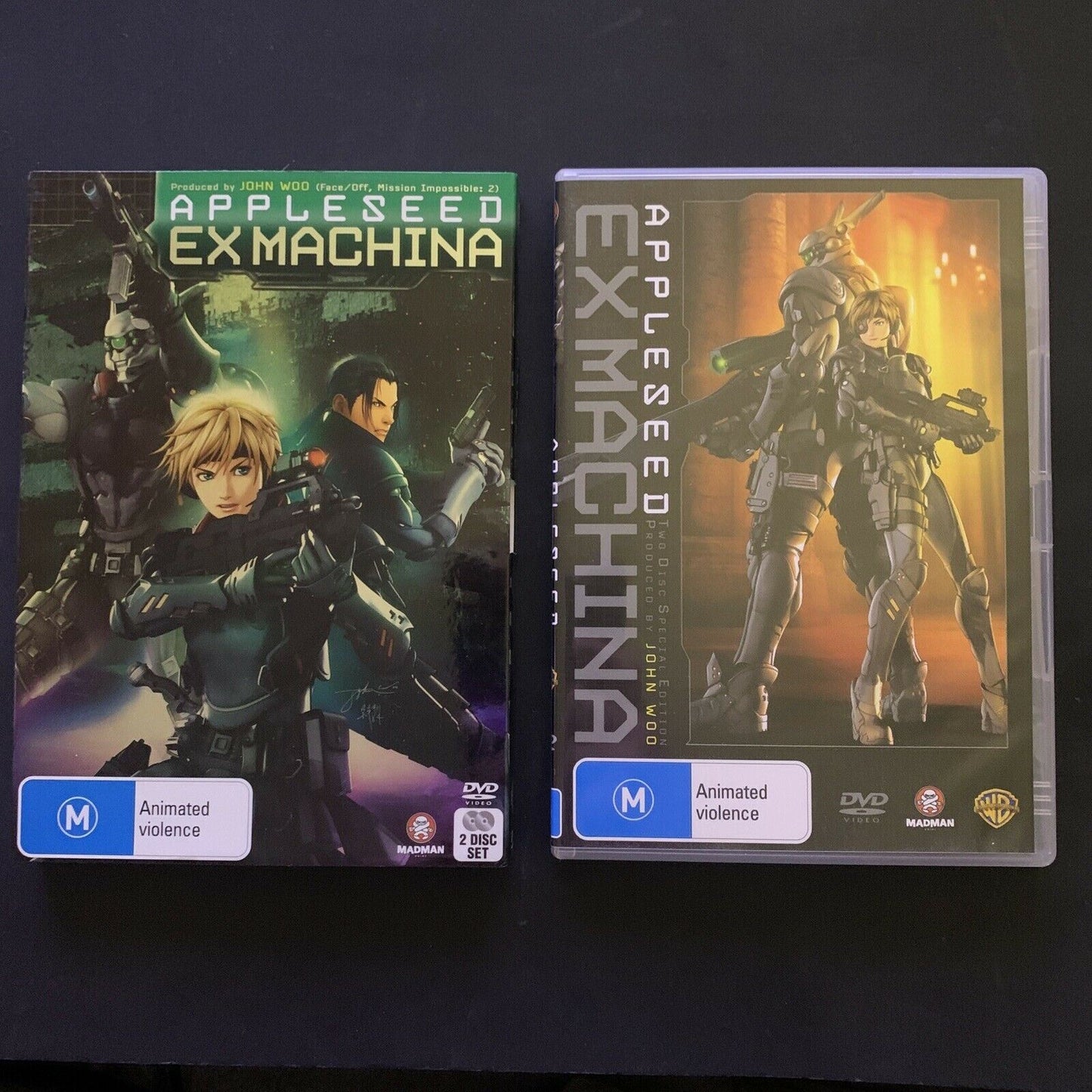 Appleseed Ex Machina (DVD, 2008, 2-Disc Set) Anime. Region 4