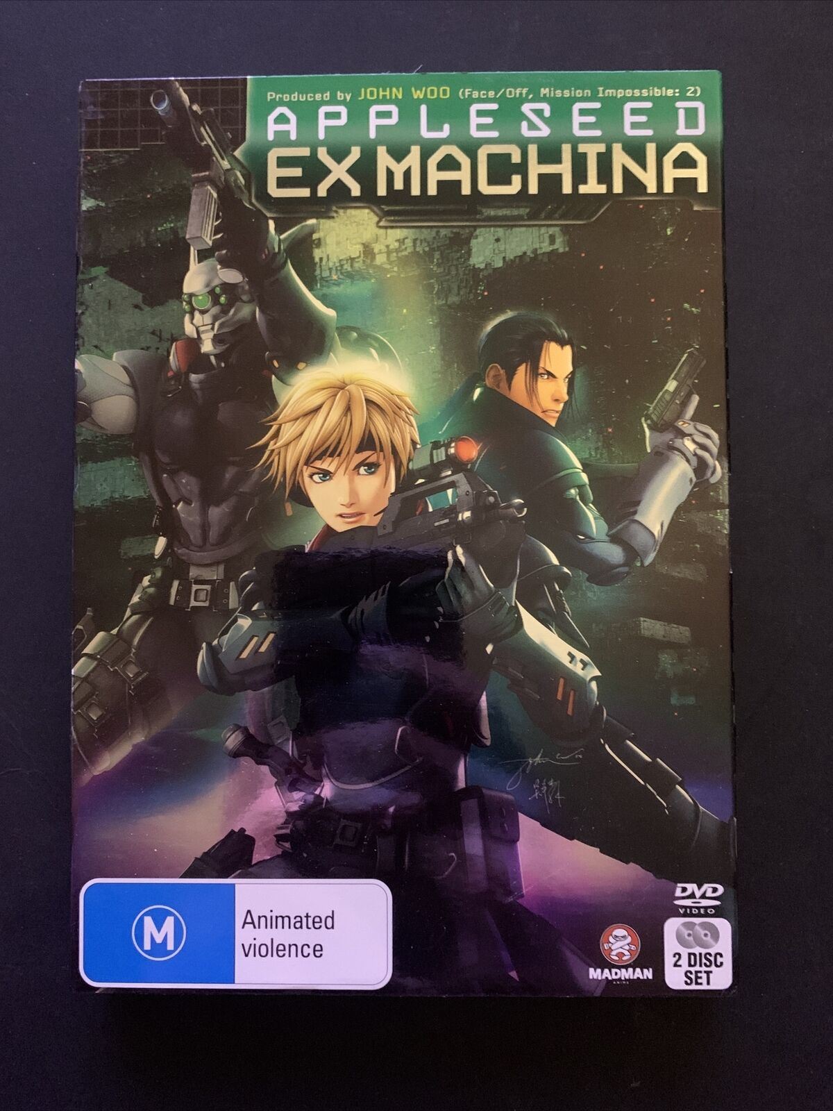 Appleseed Ex Machina (DVD, 2008, 2-Disc Set) Anime. Region 4