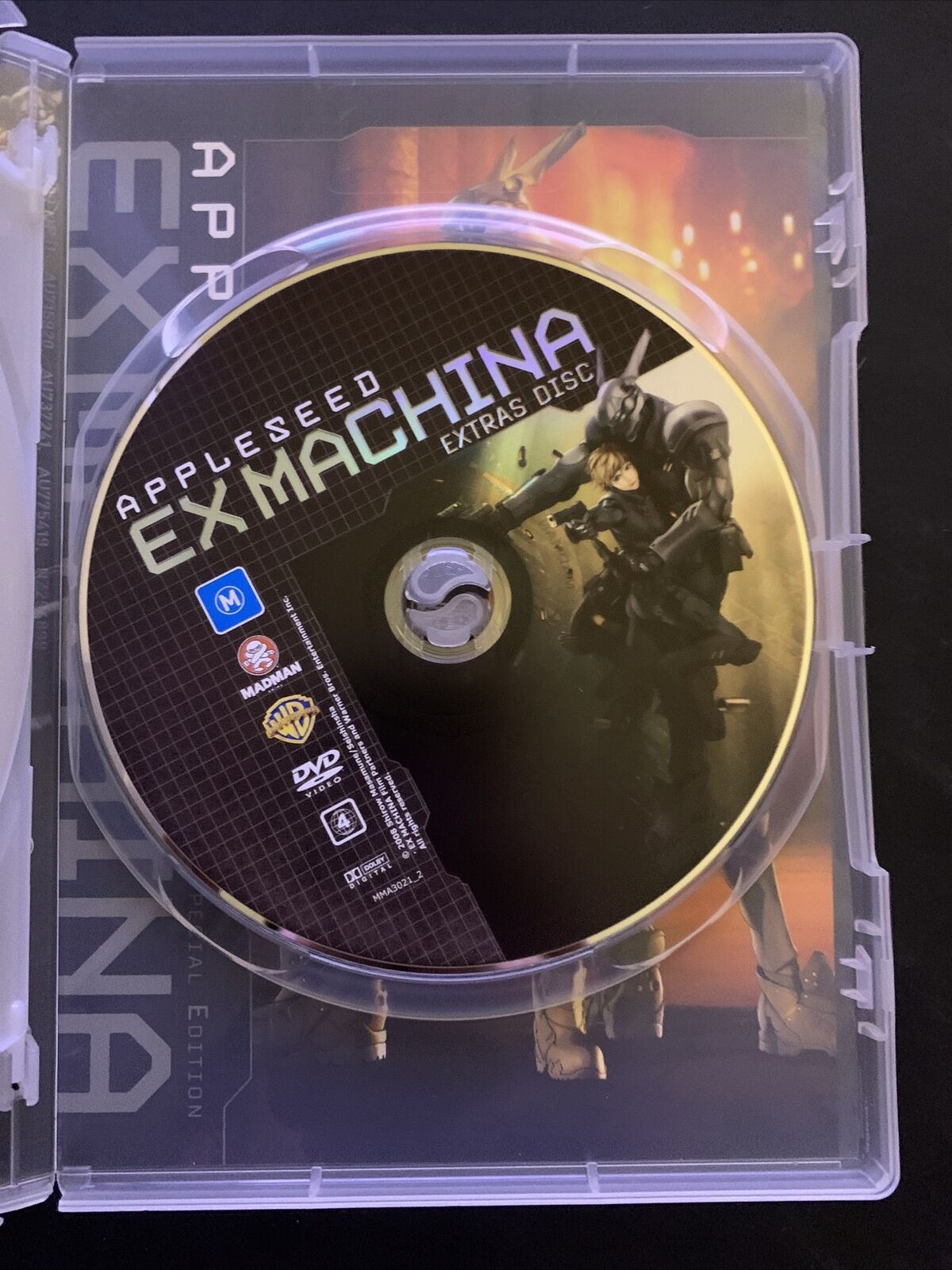 Appleseed Ex Machina (DVD, 2008, 2-Disc Set) Anime. Region 4