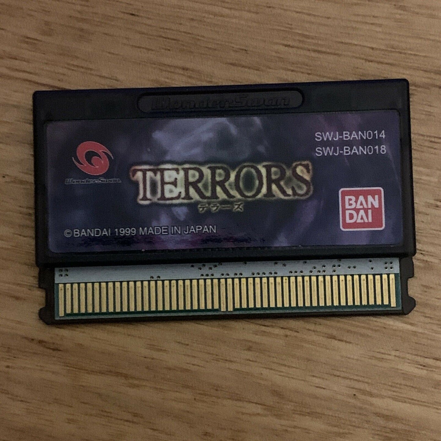 Terrors - Bandai Wonderswan SWJ-BAN014 Japan WS Game 1999