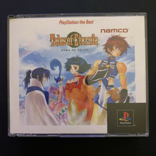 Tales Of Eternia - Sony Playstation 1 PS1 NTSC-J Japan NAMCO RPG Game