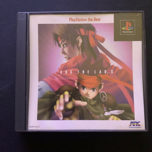 Arc The Lad II 2 - Playstation PS1 NTSC-J Japan RPG Game