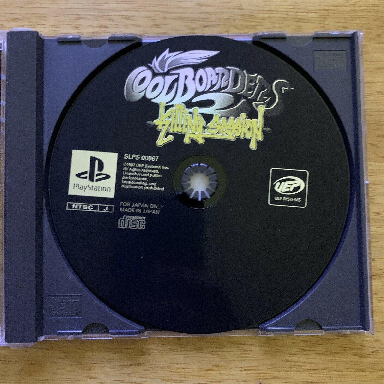Jeu PS1 Cool Boarders - Version NTSC-J Japon - Complet Avec Spin Card - Bon état