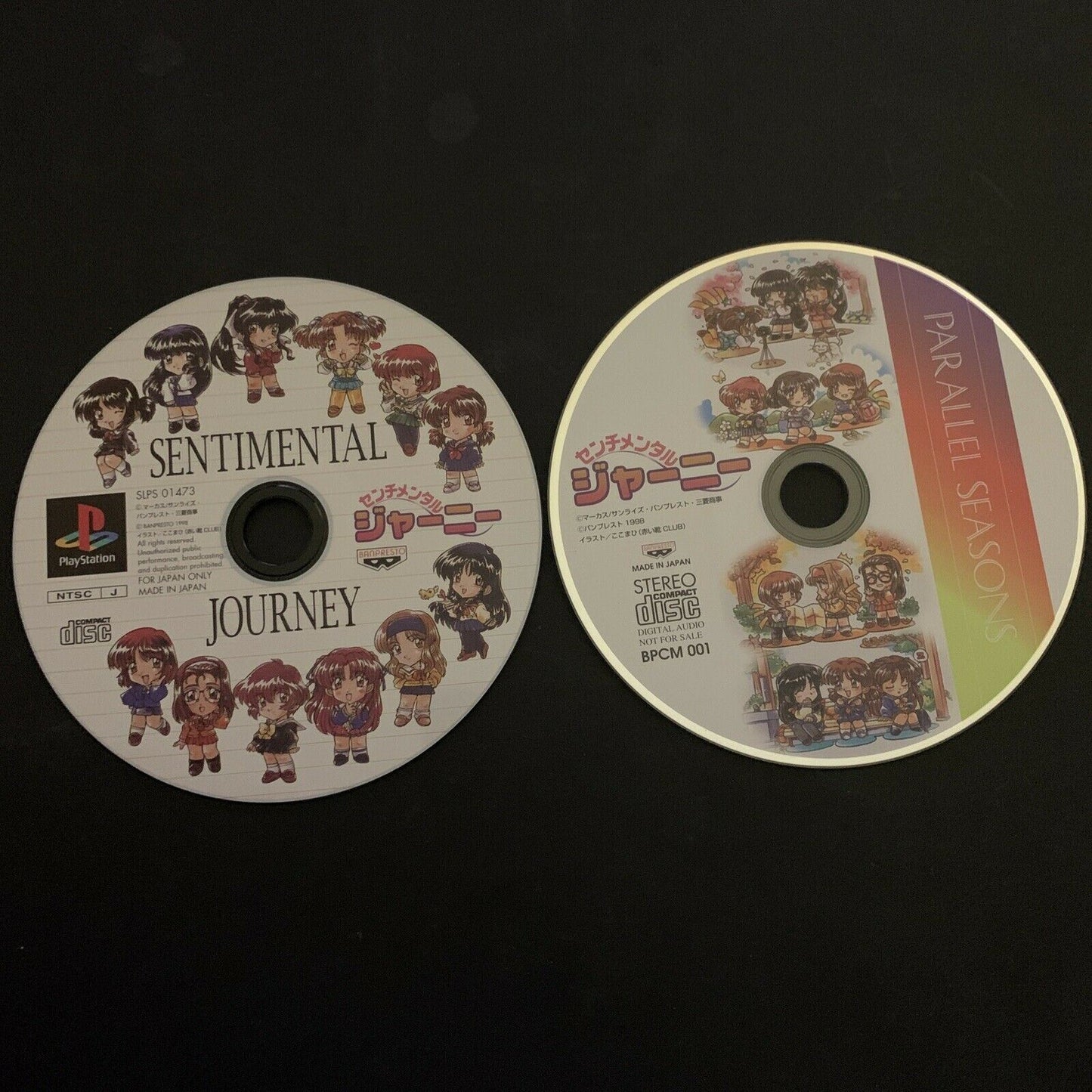 Sentimental Journey - Playstation PS1 NTSC-J Japan Dating Game with Music CD
