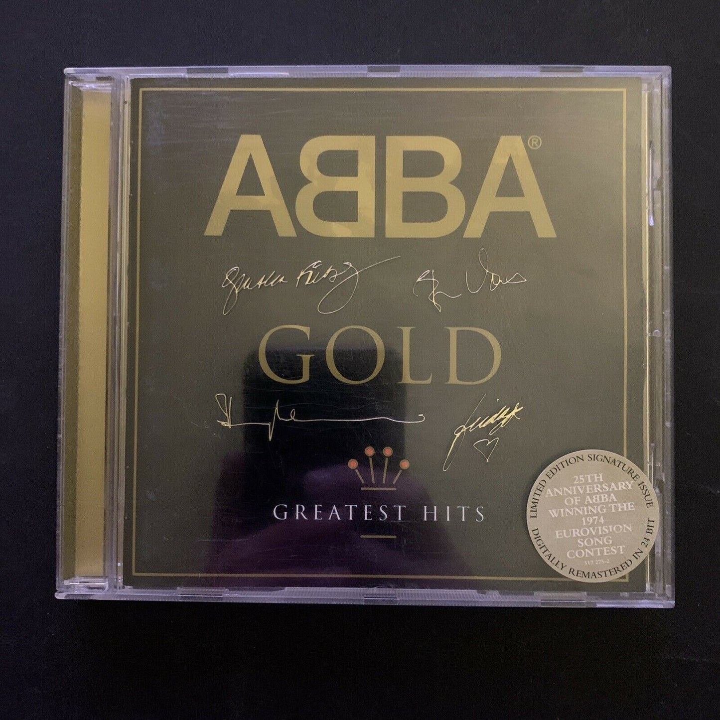 ABBA ‎Gold Greatest Hits CD [Limited Edition Signature Issue Digitally Remaster]