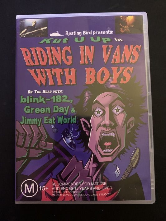 Riding In Vans With Boys - Blink 182, Green Day, Jimmy Eat World (DVD, 2003)