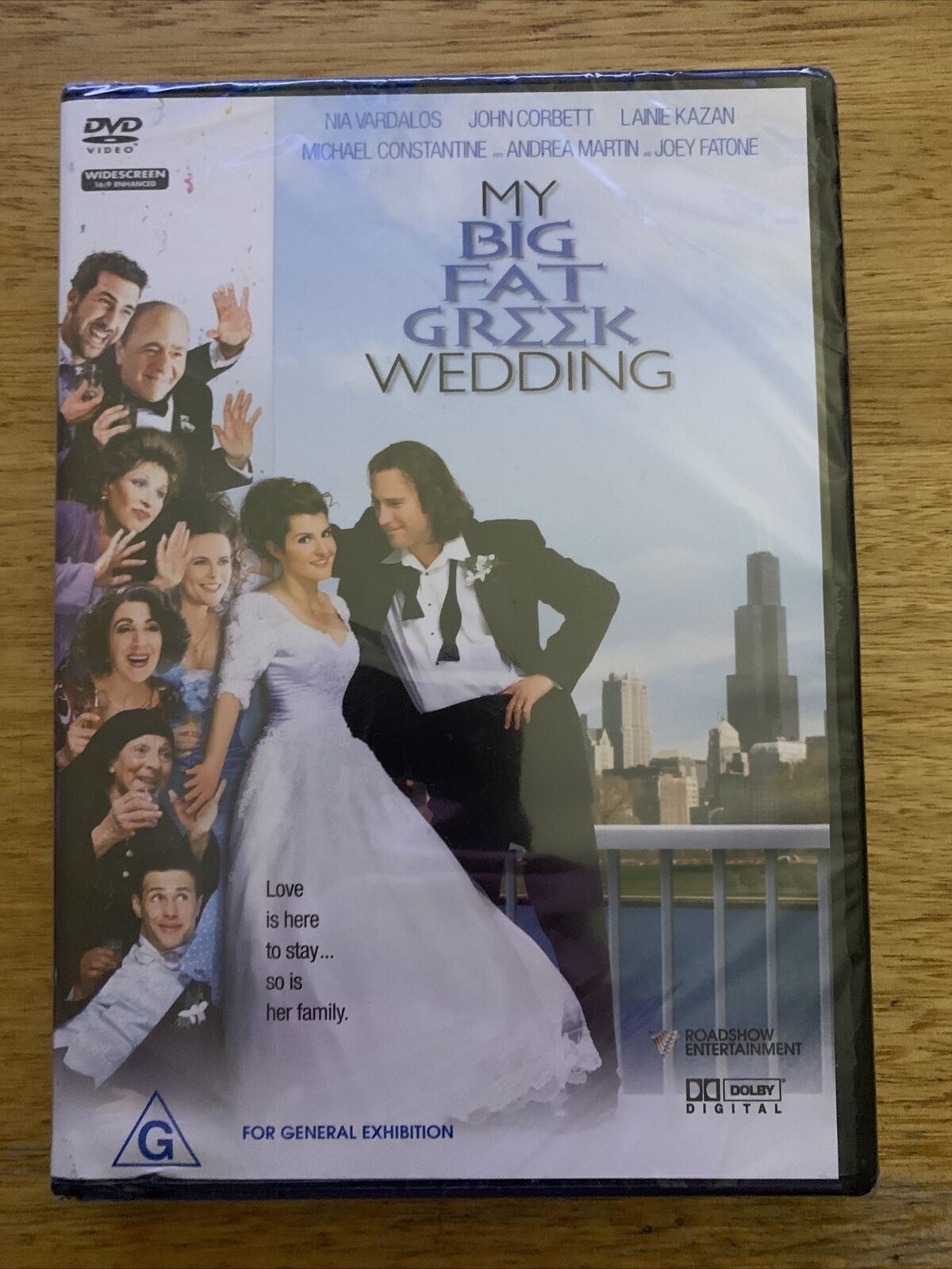 *New Sealed* My Big Fat Greek Wedding (DVD, 2002) Nia Vardalos. Region 4