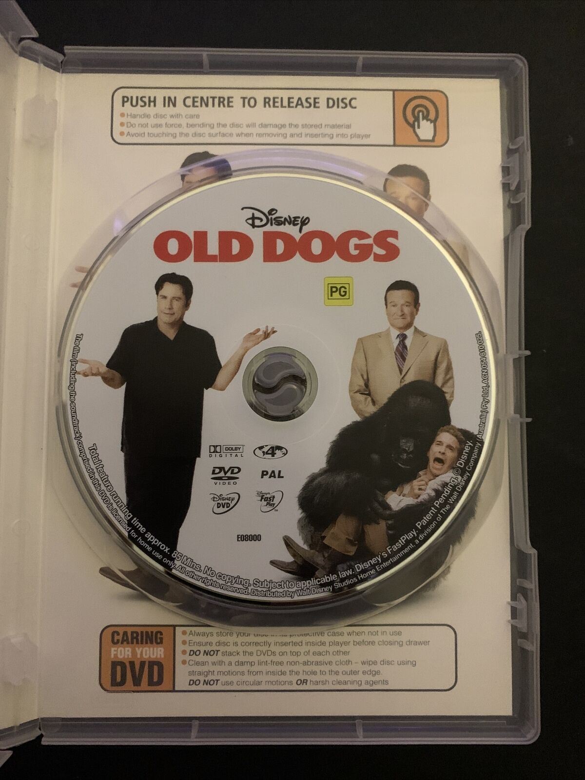 Old Dogs (DVD, 2010) John Travolta, Robin Williams, Kelly Preston. Region 4&2