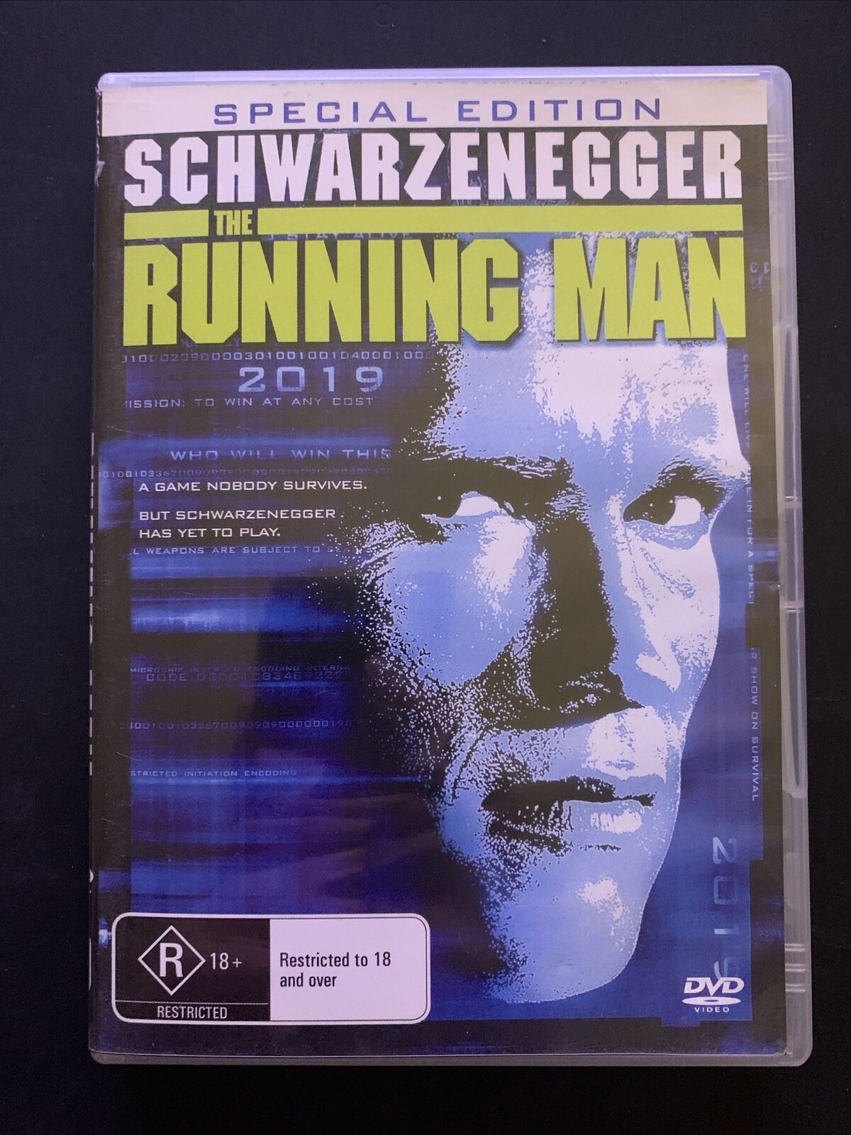 The Running Man - Special Edition (DVD, 1987, 2-Disc Set) Arnold Schwarzenegger