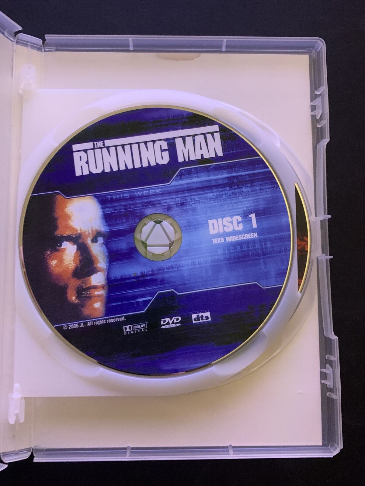 The Running Man - Special Edition (DVD, 1987, 2-Disc Set) Arnold Schwarzenegger