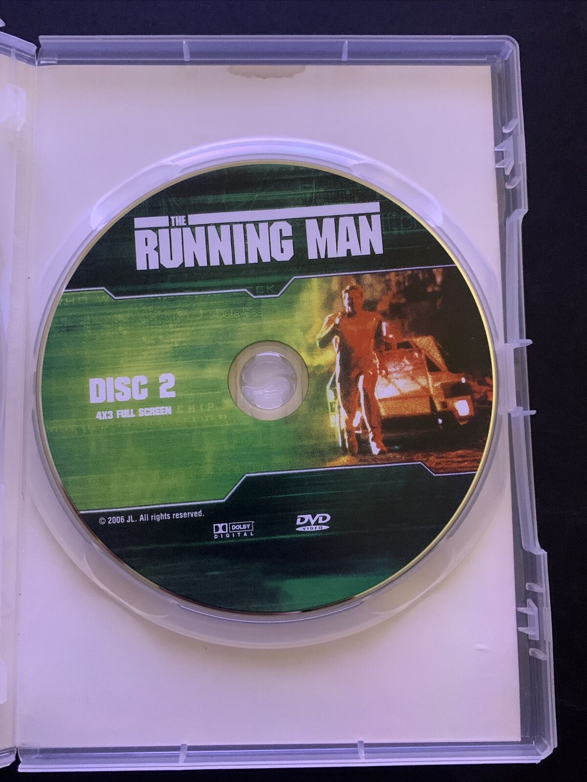 The Running Man - Special Edition (DVD, 1987, 2-Disc Set) Arnold Schwarzenegger