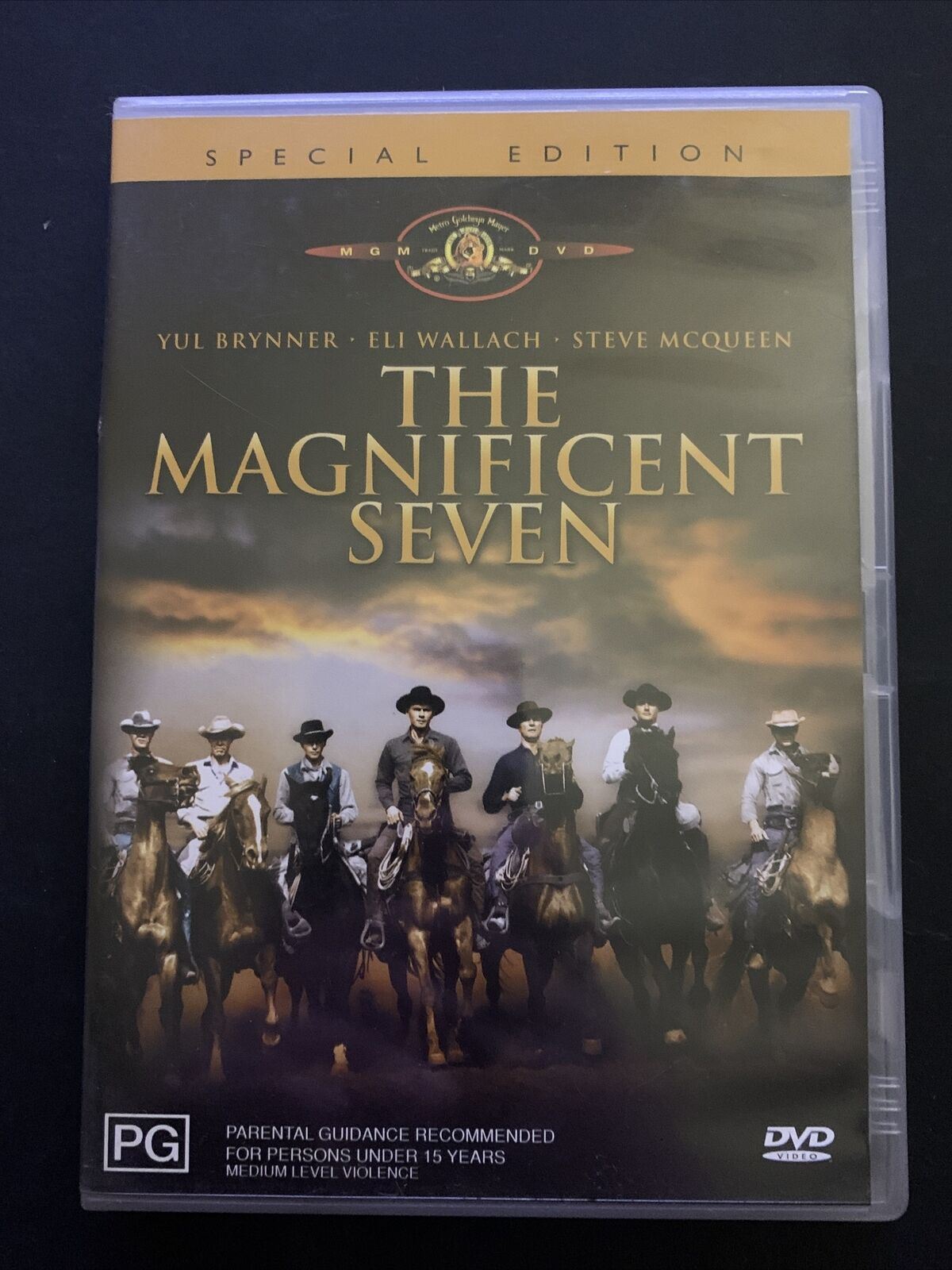 The Magnificent Seven - Special Edition (DVD, 1960) Steve McQueen. Reg ...