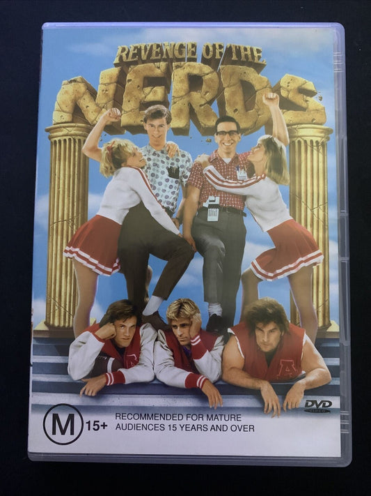 Revenge Of The Nerds (DVD, 1984) Robert Carradine, Anthony Edwards. Region 4&2