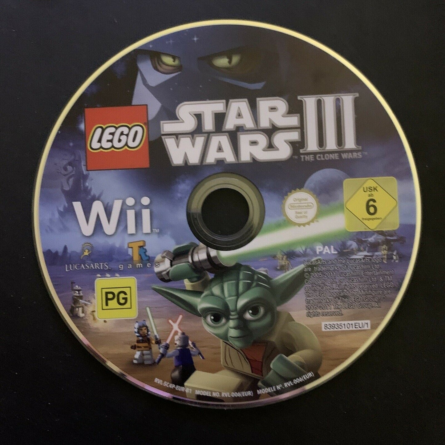 LEGO Star Wars 3: The Clone Wars -  Nintendo Wii Game PAL