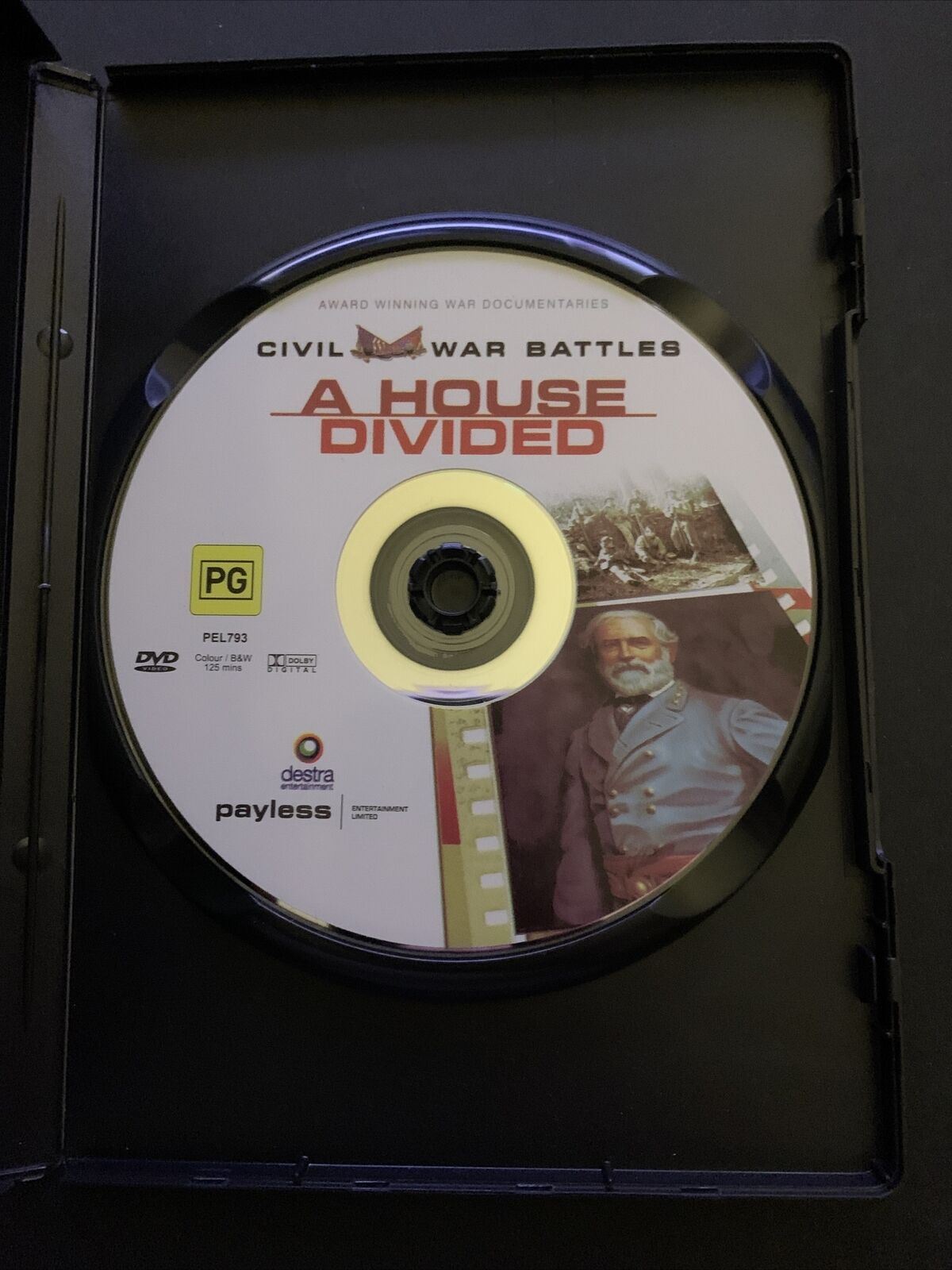 American Civil War Battles: A House Divided (DVD) Documentary. All Regions