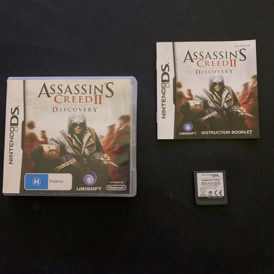 Assassins Creed 2: Discovery - Nintendo DS Game with Manual