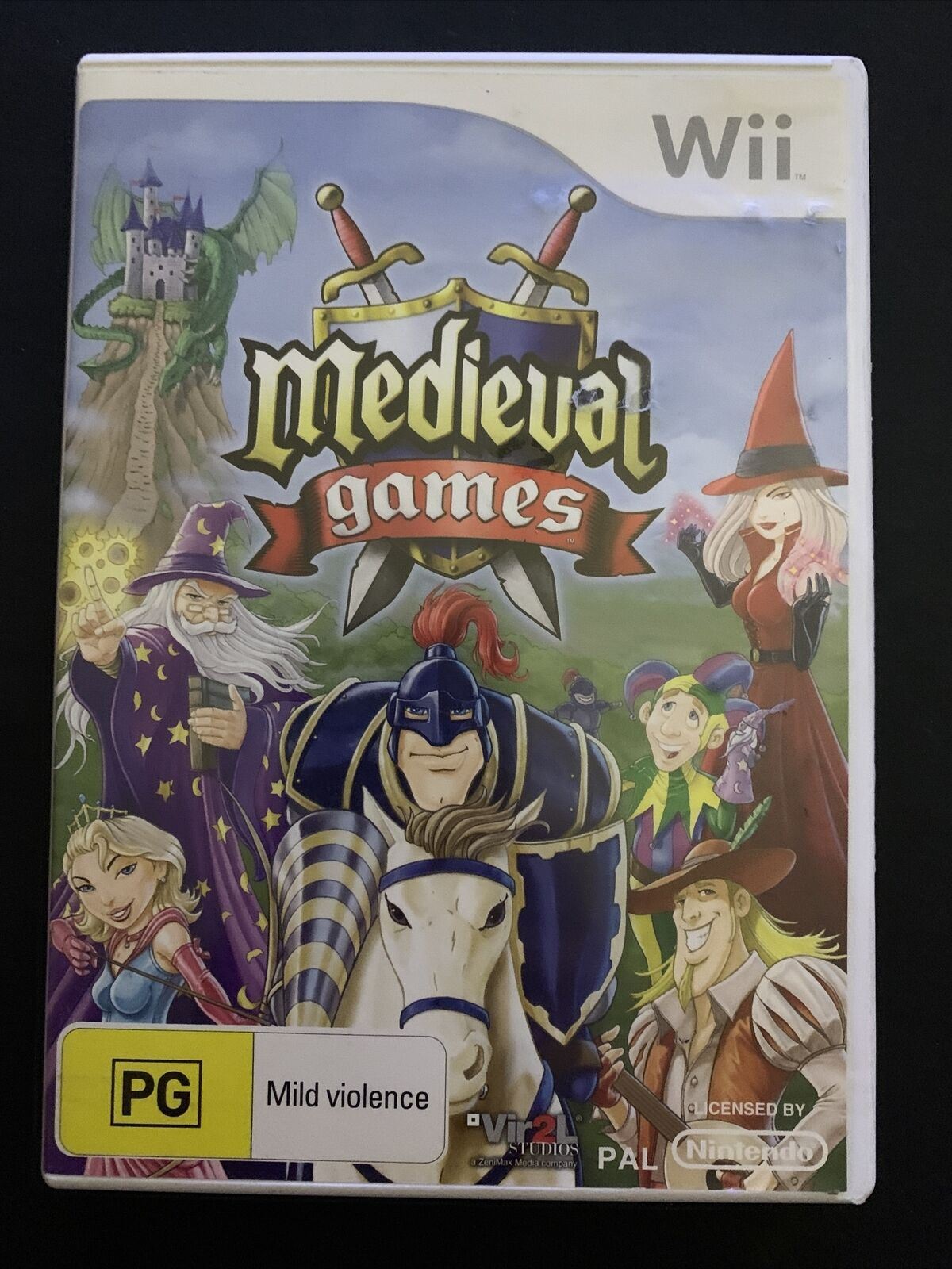 Medieval Games - Nintendo Wii PAL Game with Manual