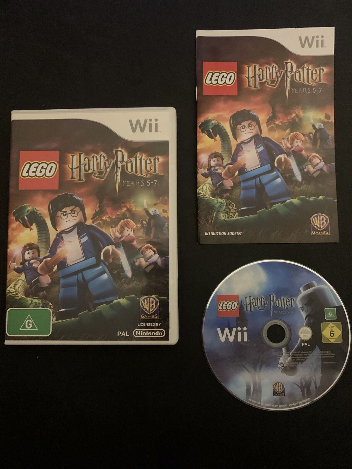 LEGO Harry Potter: Years 5-7 - Nintendo Wii PAL Game with Manual