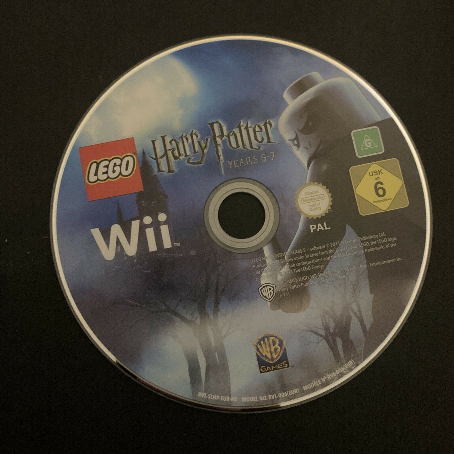 LEGO Harry Potter: Years 5-7 - Nintendo Wii PAL Game with Manual