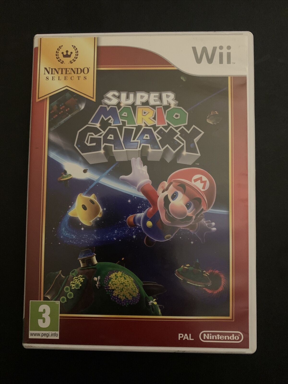 Super Mario Galaxy - Nintendo Wii PAL Game with Manual