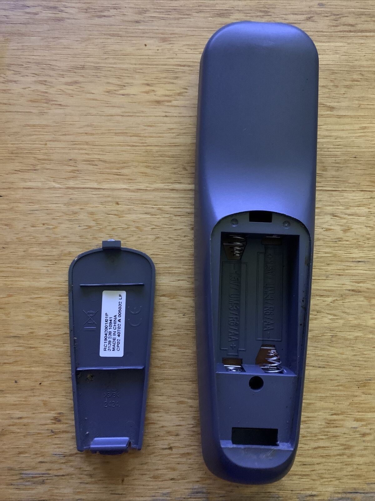 Genuine Philips RC19042001/01P Remote Control for TV