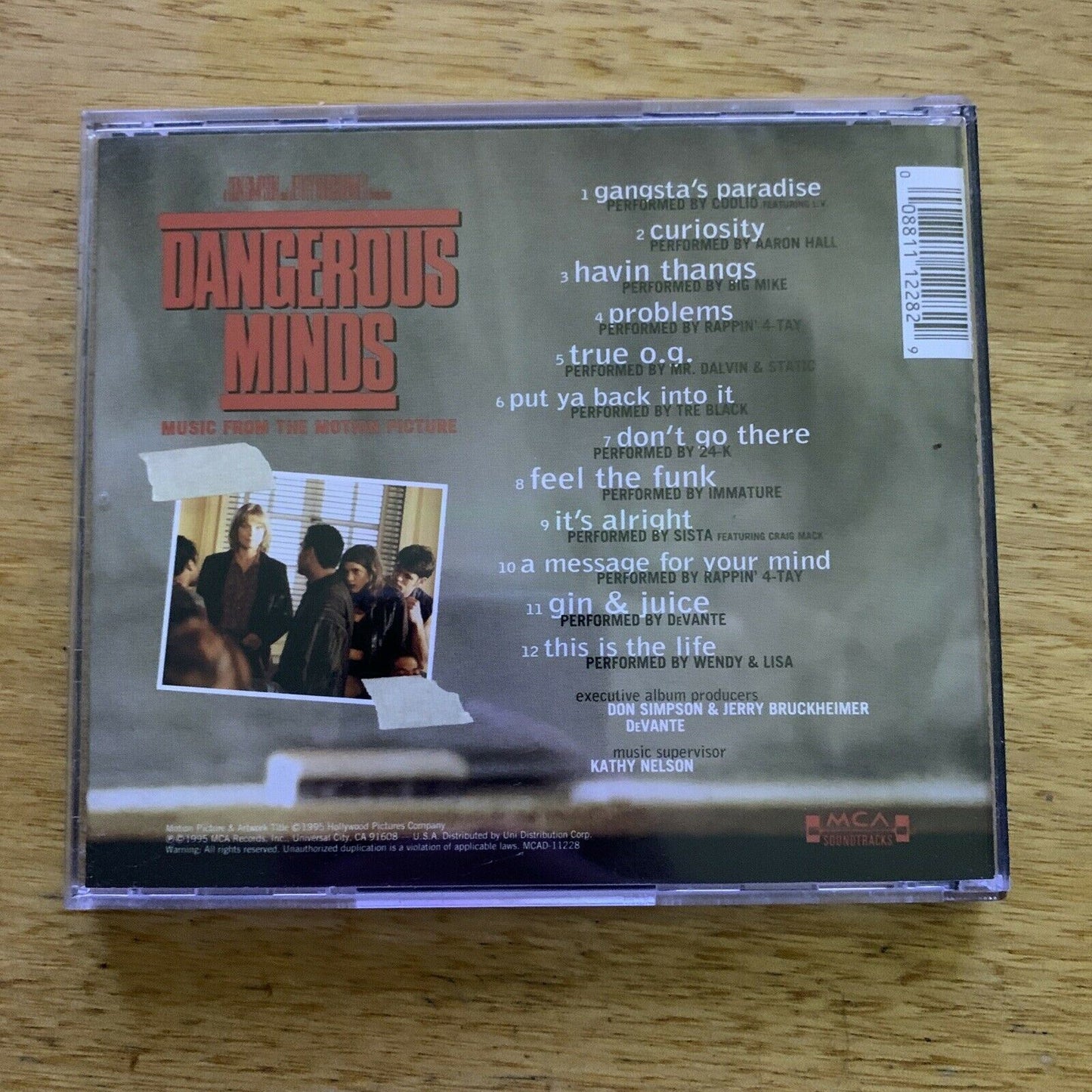 Dangerous Minds - Motion Picture Soundtrack OST (CD) Album