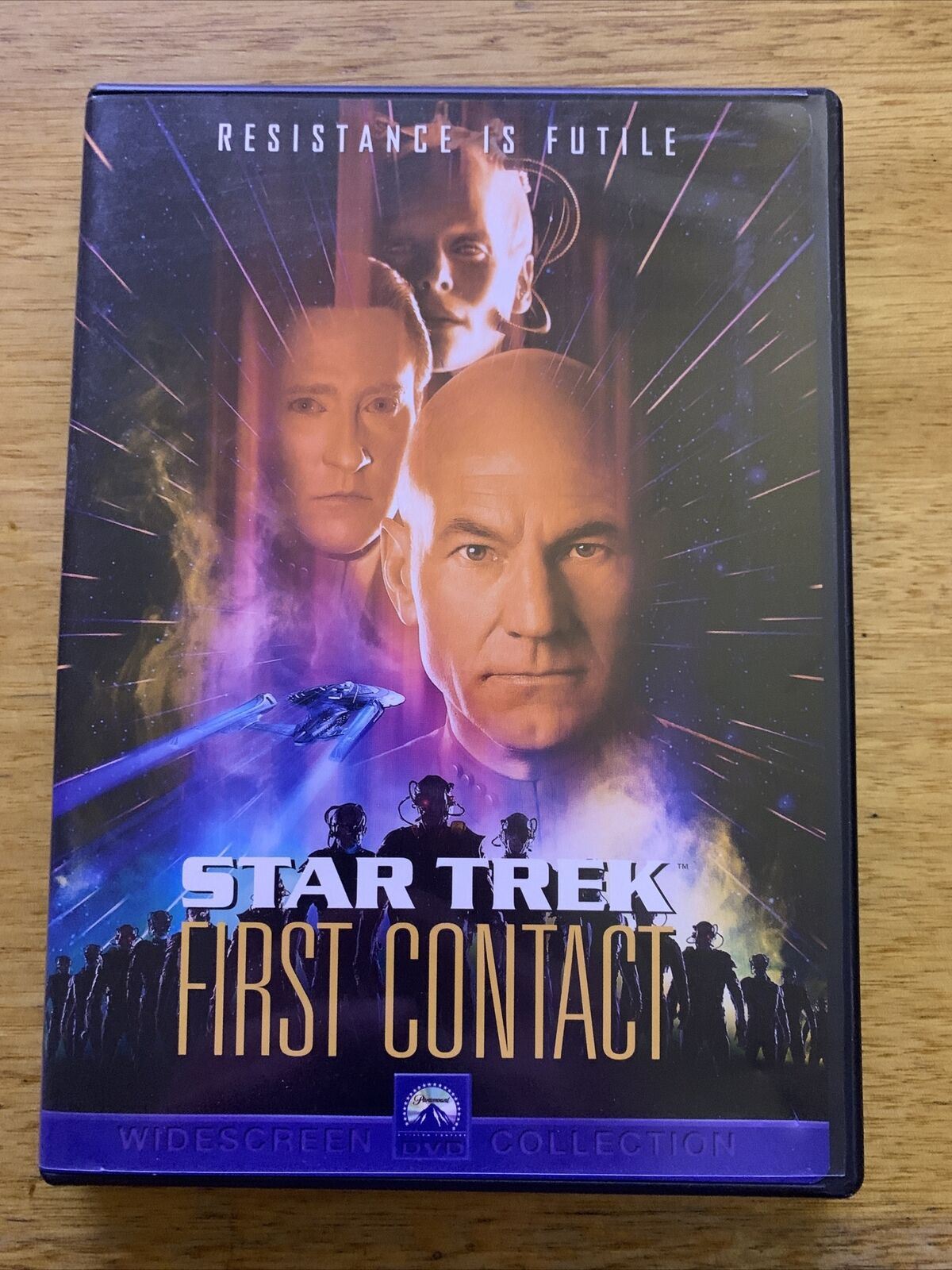 Star Trek: First Contact (DVD, 1996) Patrick Stewart Region 1