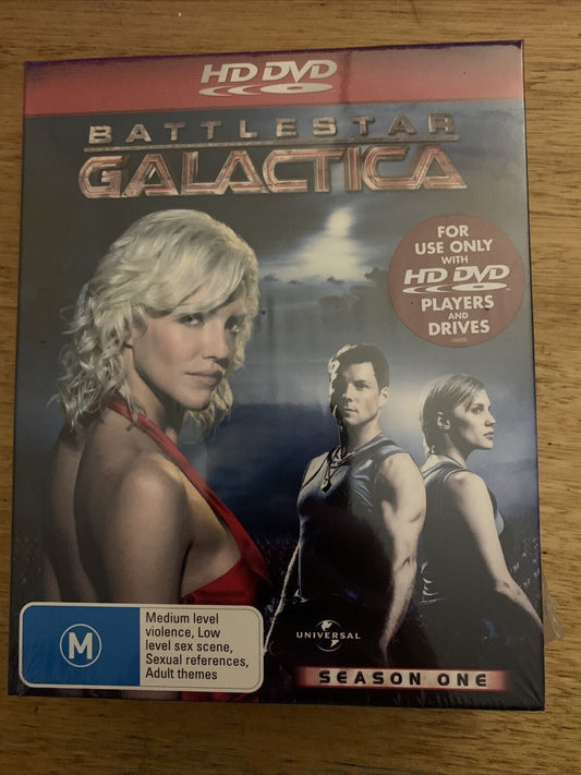 *New Sealed* Battlestar Galactica Season 1 (HD DVD, 2004) Region Free