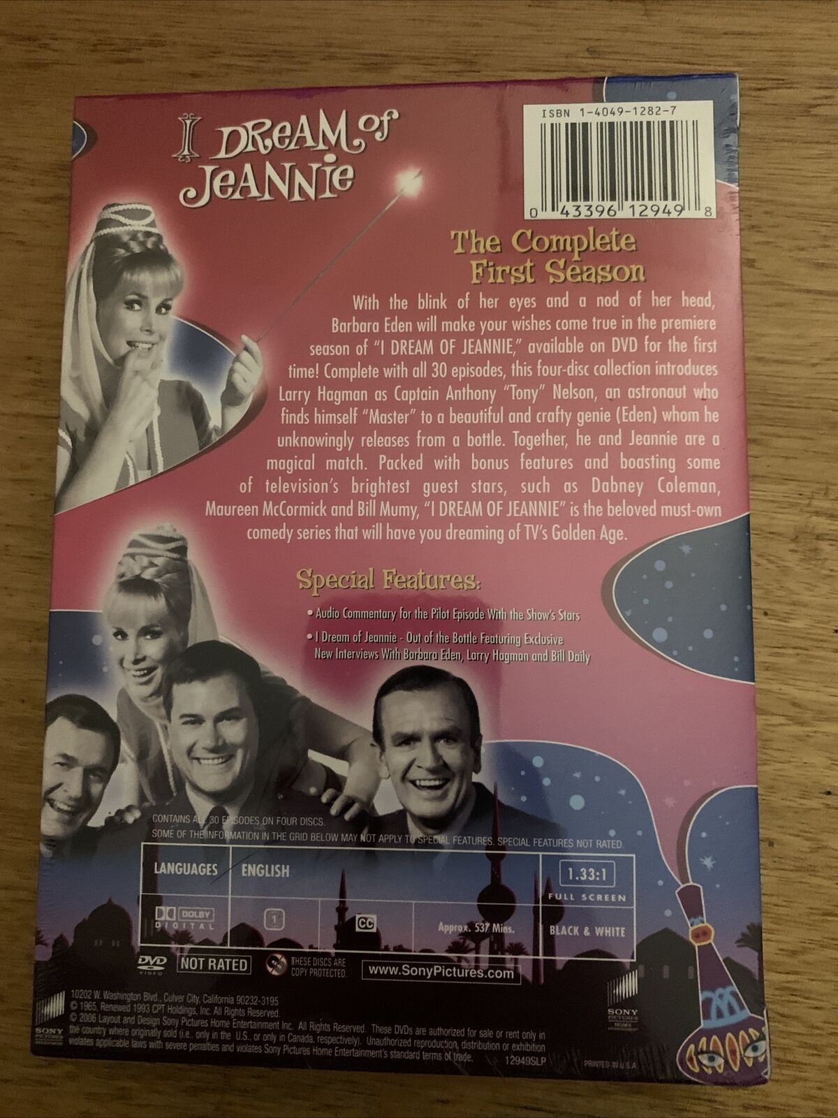 *New Sealed* I Dream Of Jeannie : Season 1 (DVD, 2016, 4-Disc Set) Region 1