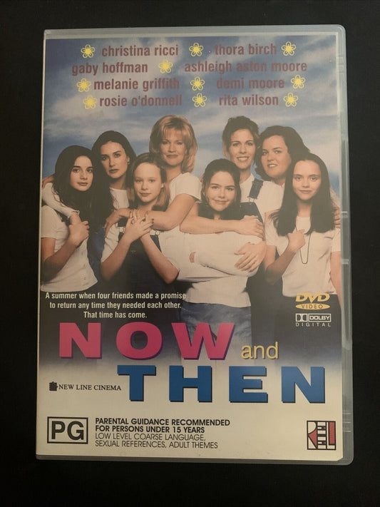 Now And Then (DVD, 1995) Christina Ricci, Demi Moore, Melanie Griffith