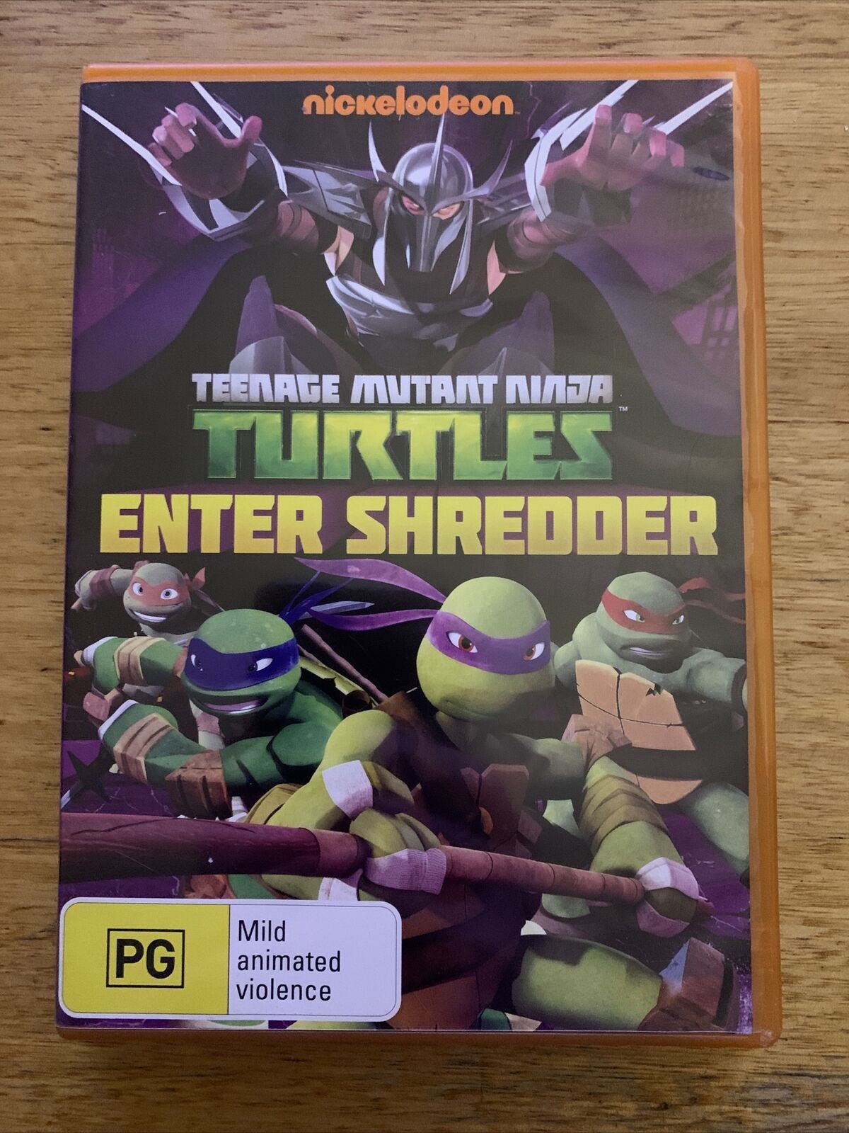 Teenage Mutant Ninja Turtles - Enter Shredder (DVD) Region 4&2